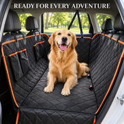 Ideal Car seat Cover, Upgrade Your Car Seats with this Waterproof, Scratch-Resistant Dog Hammock Cover!
