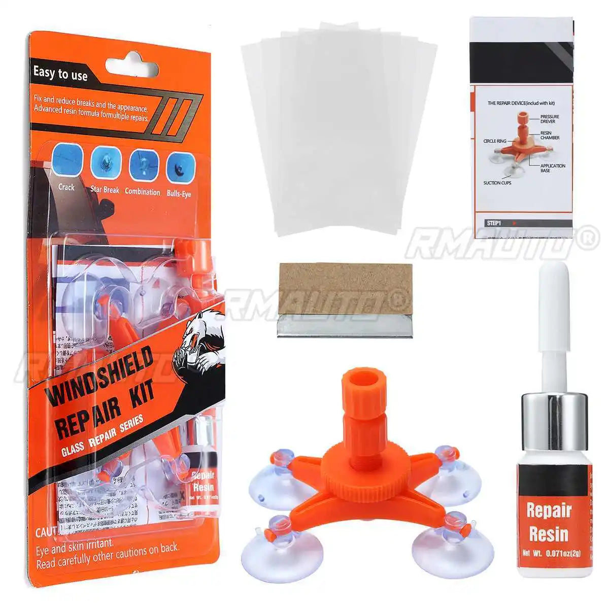 MATCC Windshield Repair Kit – Reinforced DIY Glass Crack & Chip Fix | Canada