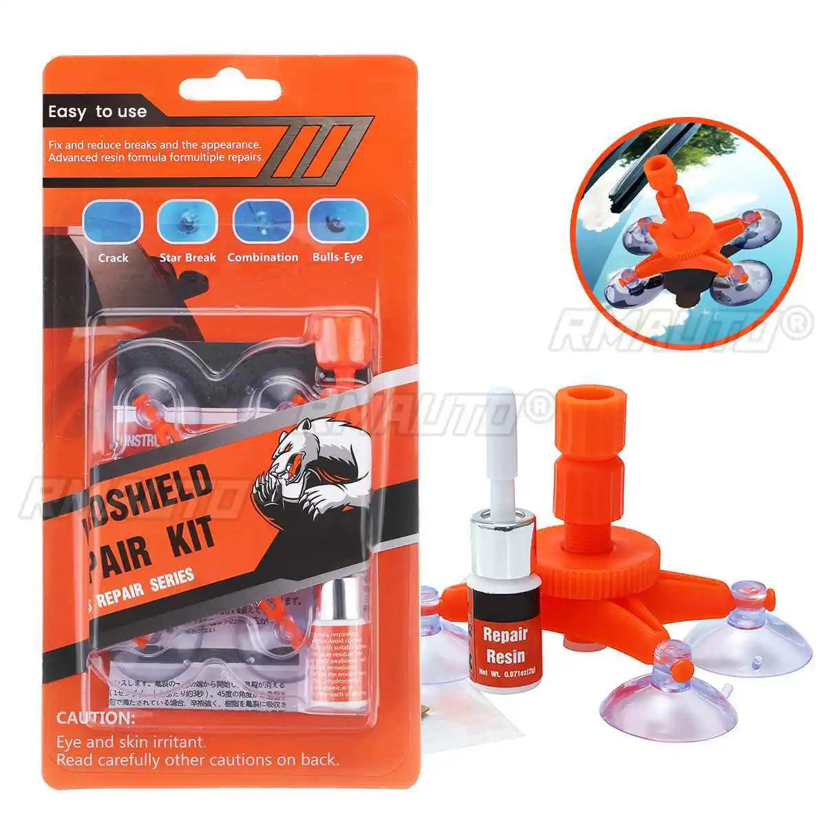 MATCC Windshield Repair Kit – Reinforced DIY Glass Crack & Chip Fix | Canada