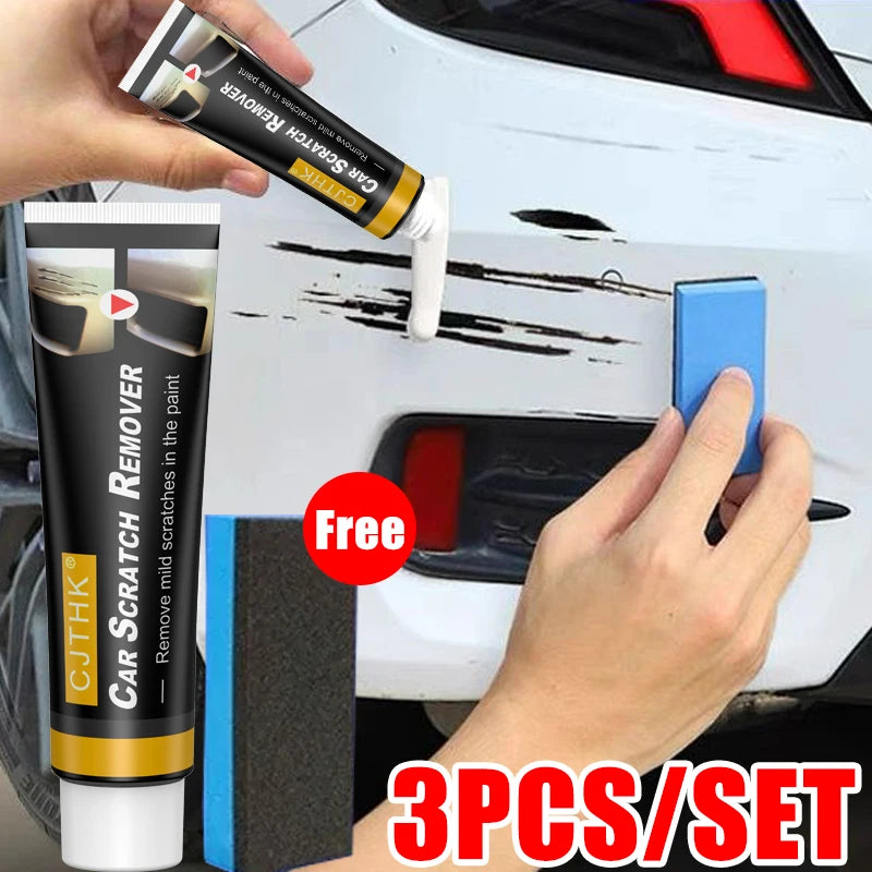 Car Scratch Remover Swirl Repair Polishing Compound & Anti-Scratch Wax