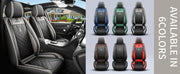 New Upgraded Car Seat Cushion, New Fully Enclosed Car Seat Cover, All Season Universal Small Car Seat Cover, Leather Seat Cover