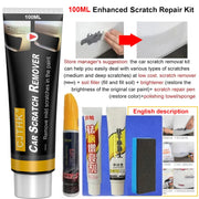 Car Scratch Remover Swirl Repair Polishing Compound & Anti-Scratch Wax