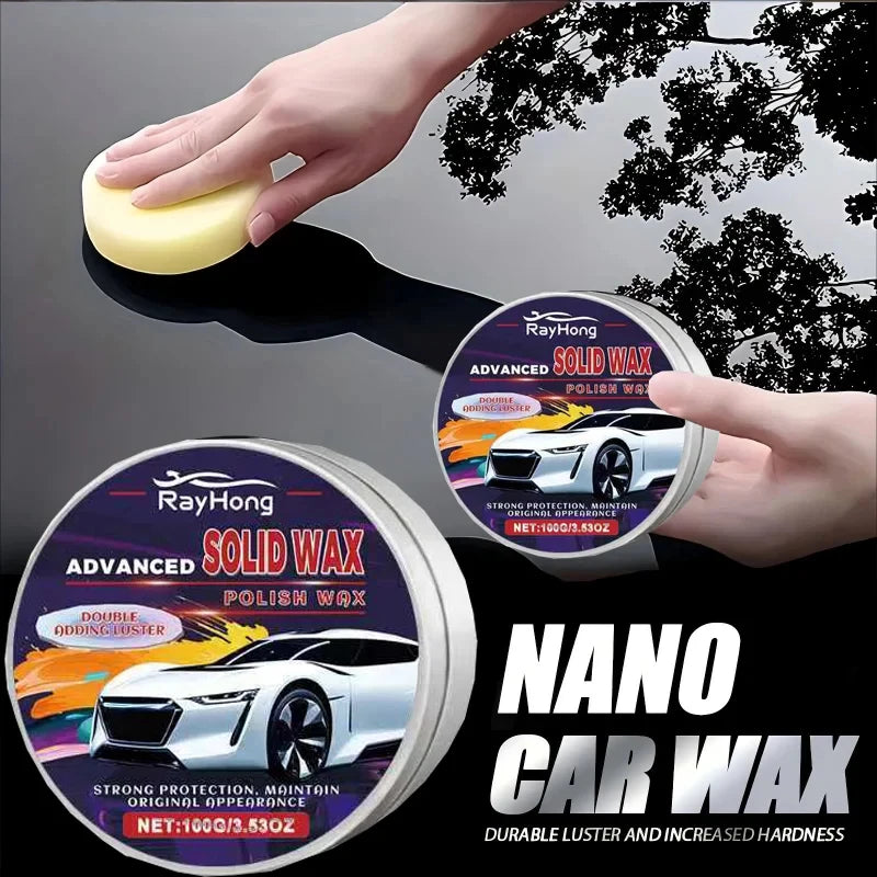 Ceramic Nano Polish Wax – Hydrophobic Car Scratch Repair Coating