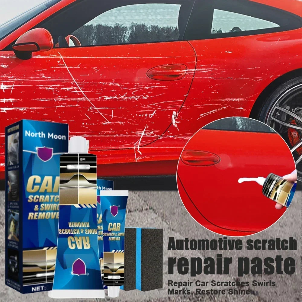 Car Scratch Repair Paste Kit (60ml / 120ml) – Complete Scratch Remover Solution