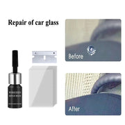 Car Windshield Crack Repair Kit – Quick Scratch & Chip Fix for Cars, Trucks & Motorcycles