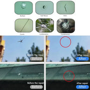 Car window crack repair kit, scratch removal, car, truck, motorcycles, broken repair, windshield, crack recovery kit