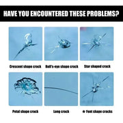 Car window crack repair kit, scratch removal, car, truck, motorcycles, broken repair, windshield, crack recovery kit