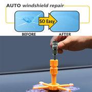 Windshield Repair Kit Quick Fix Car Cracked Glass Windscreen Repair Tool Kit Resin Sealer DIY Auto Window Screen Restore Fluid