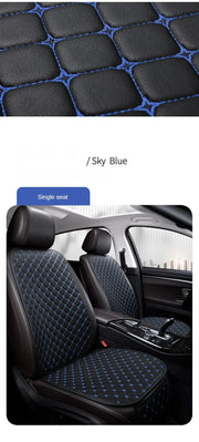 Kcimo Pu Leather Car Seat Cover Seat Back Soft Cushion Universal Front and Rear Car Seat Cushion Chair Carpet Pad Four Seasons
