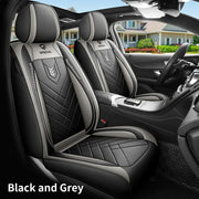 New Upgraded Car Seat Cushion, New Fully Enclosed Car Seat Cover, All Season Universal Small Car Seat Cover, Leather Seat Cover