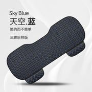 Comfortable Napi Four Seasons Universal Seat Cushion Car Seat Cushion Star Embroidered Back Row Anti slip Five seater