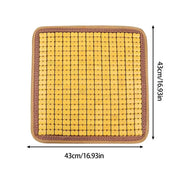 Auto Cushion Summer Bamboo Auto Seat Cooling Pad Cool General Vehicles Office Chair Sofa Seat Covers With High Ventilation