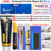 Car Scratch Remover Swirl Repair Polishing Compound & Anti-Scratch Wax