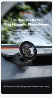 YZ Magnetic Car Phone Holder for Tesla Model 3 & Highland (Juniper Edition)