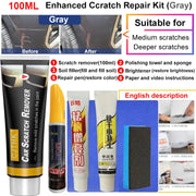 Car Scratch Remover Swirl Repair Polishing Compound & Anti-Scratch Wax