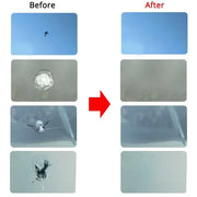 Car Windshield Crack Repair Kit – Quick Scratch & Chip Fix for Cars, Trucks & Motorcycles