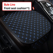 Kcimo Pu Leather Car Seat Cover Seat Back Soft Cushion Universal Front and Rear Car Seat Cushion Chair Carpet Pad Four Seasons