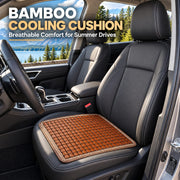 Bamboo Car Seat Cooling Cushion – Breathable Summer Seat Pad | Canada