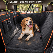 Ideal Car seat Cover, Upgrade Your Car Seats with this Waterproof, Scratch-Resistant Dog Hammock Cover!